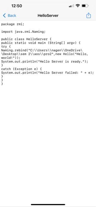 Solved I need three programms in java one for server one for | Chegg.com