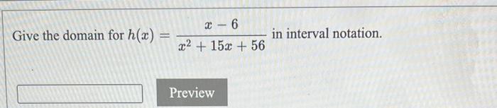 15 x 2 (- 56