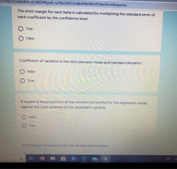 Solved Rsquared is the percentage of the explained variation | Chegg.com