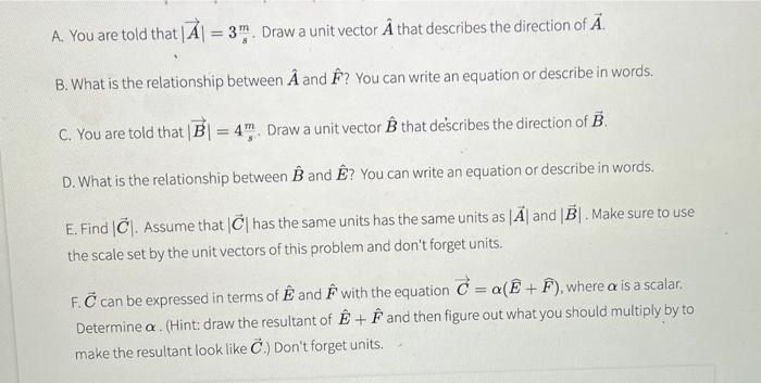 Solved Use the vectors below to answer the following | Chegg.com