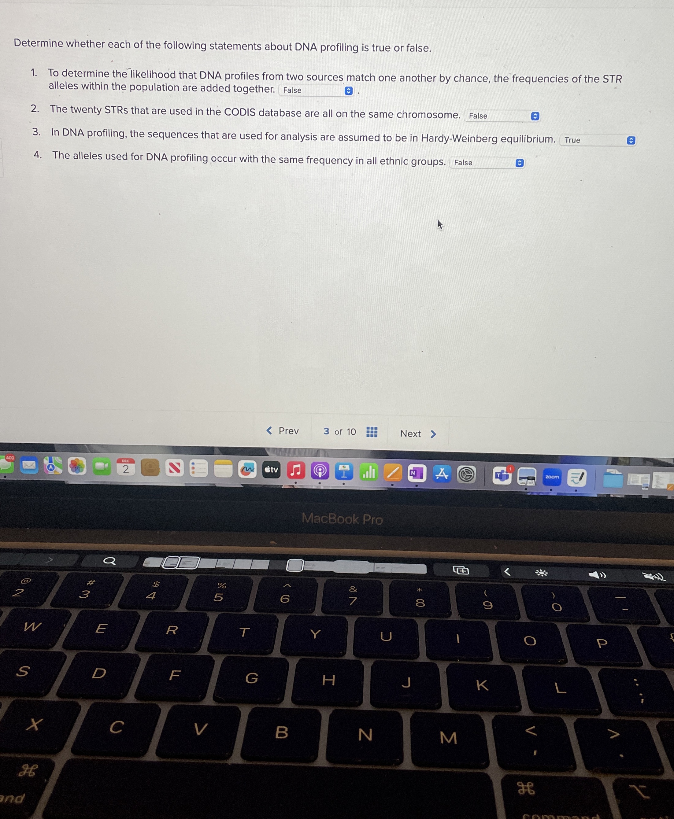 Solved Determine whether each of the following statements | Chegg.com