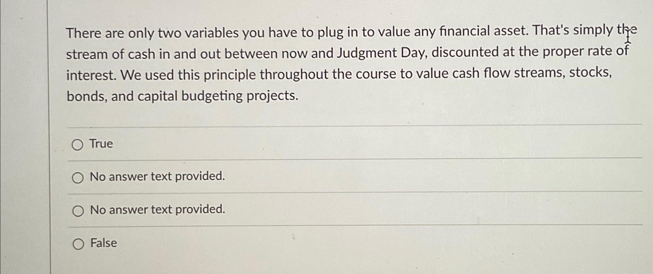 Solved Q2 ﻿There are only two variables you have to plug in
