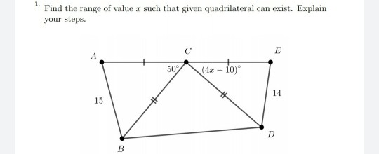 Solved 1. Find the range of value a such that given | Chegg.com