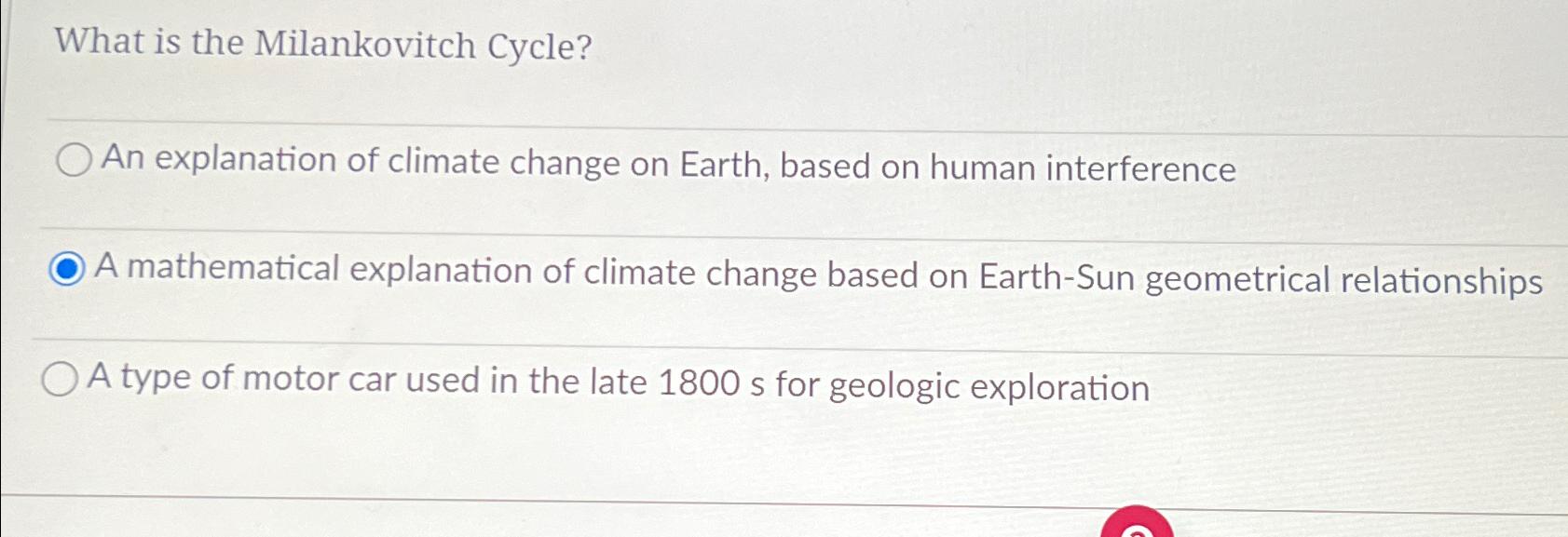 milankovitch cycle case study answer key