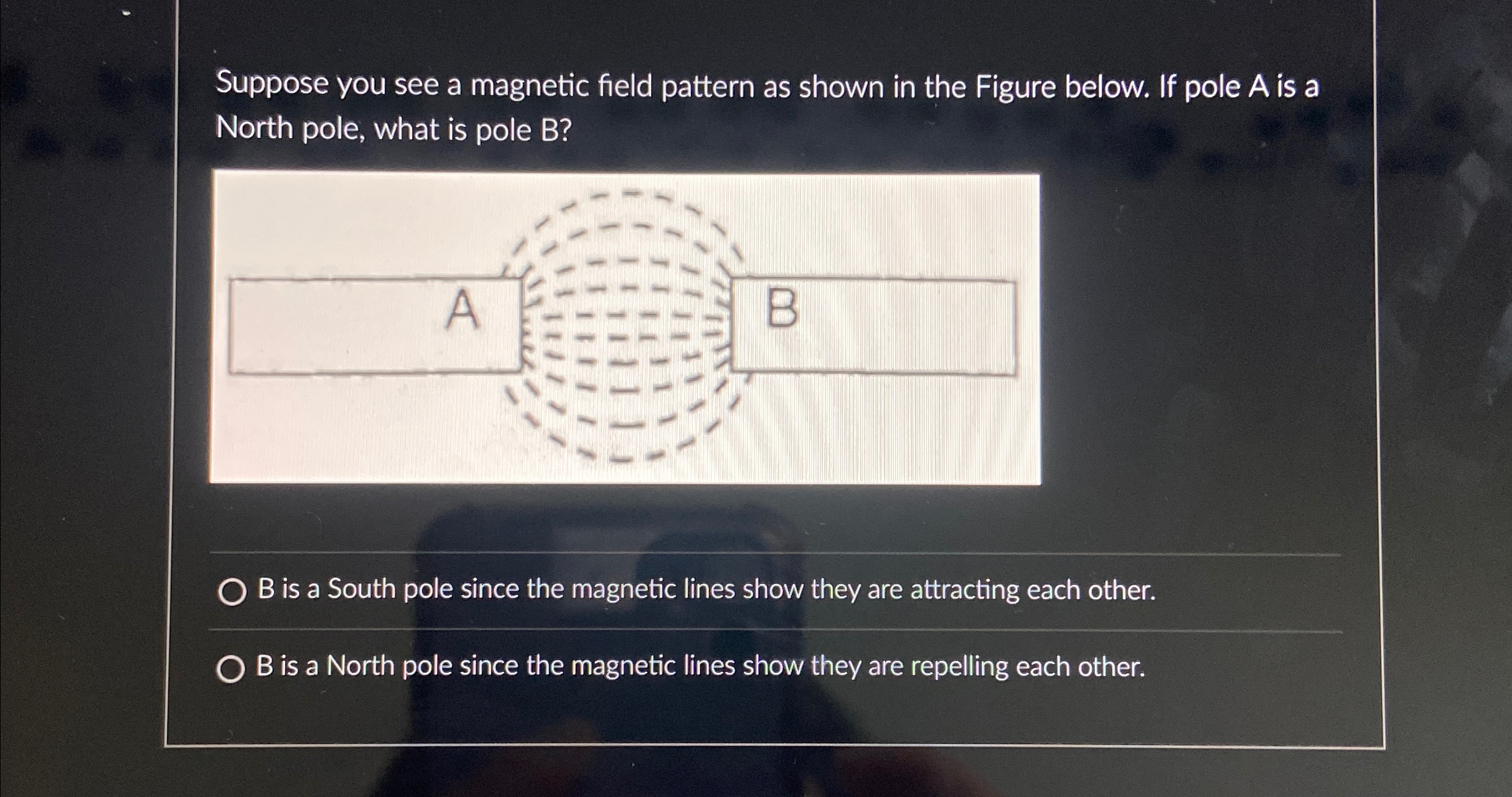 Solved Suppose you see a magnetic field pattern as shown in | Chegg.com