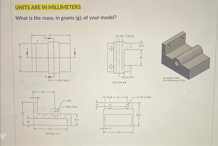 Solved What is the mass, in grams (g), of your model? | Chegg.com