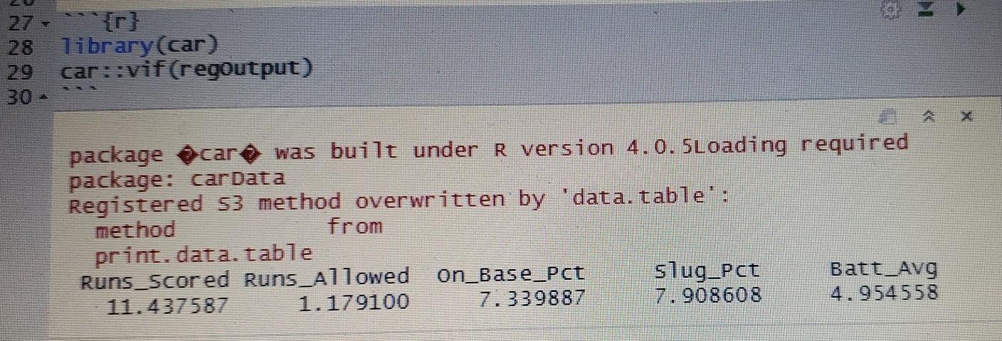 Solved 14. Create a new code chunk to check the Variance | Chegg.com