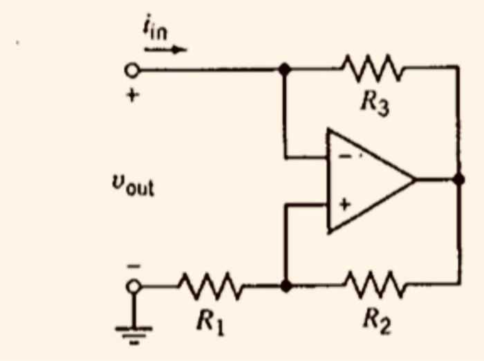 Solved For the circuit shown, determine the gain | Chegg.com