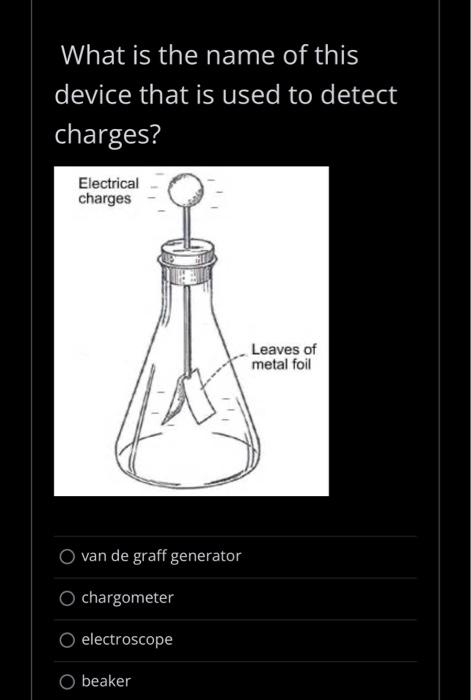 Solved What is the name of this device that is used to | Chegg.com