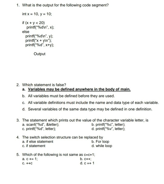 Solved There Are 10 Questions And Its Multiple Choice Que Chegg Com