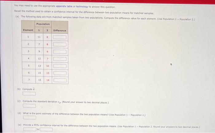 Solved You may need to use the appropetate appendix table or | Chegg.com