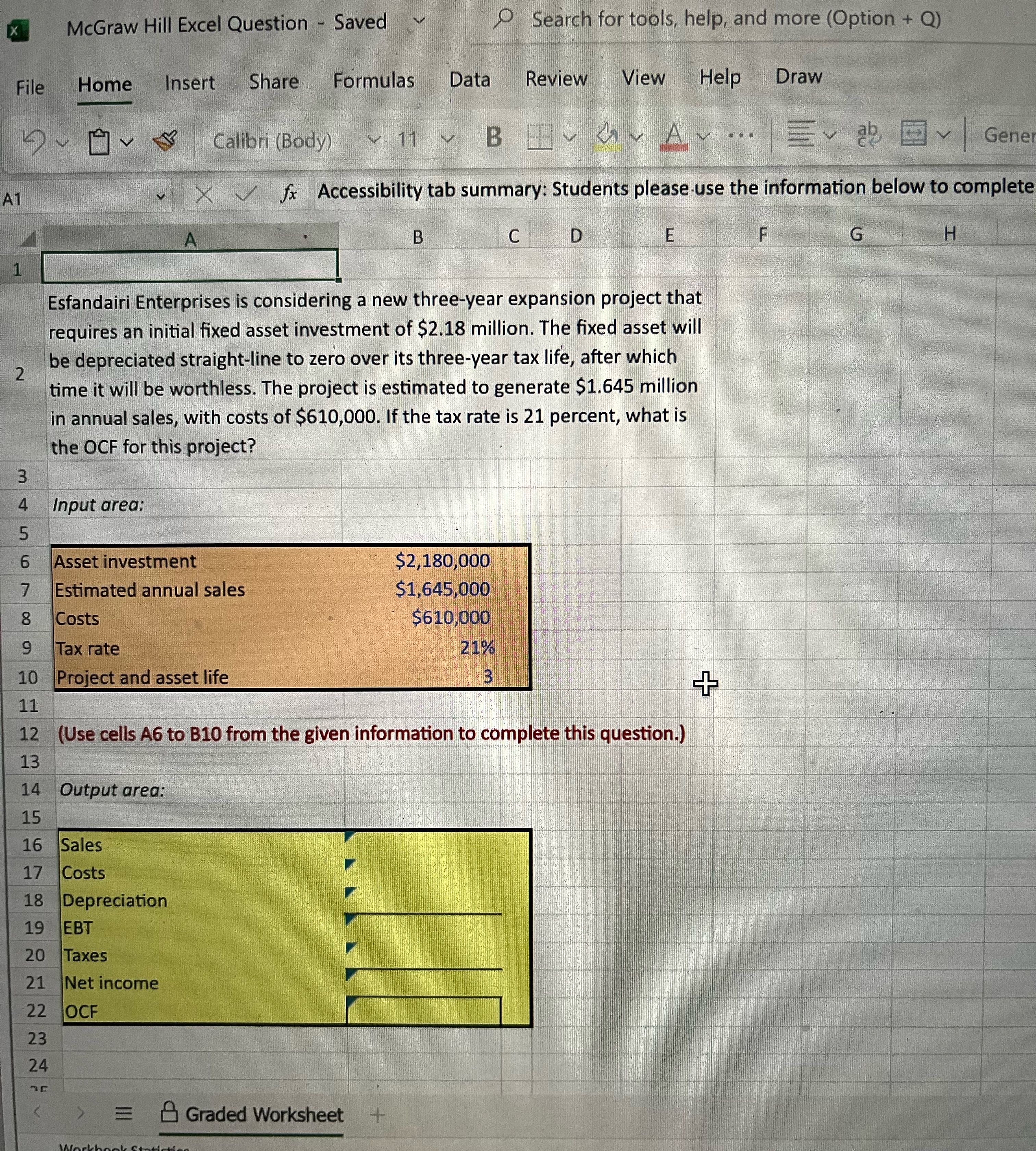 Solved Can you please solve it anf show the excel command | Chegg.com