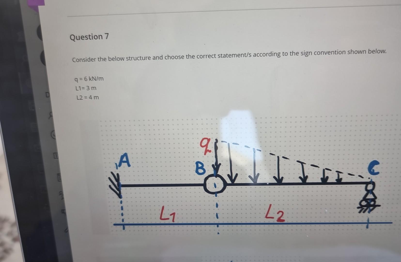 Solved Consider the below structure and choose the correct | Chegg.com