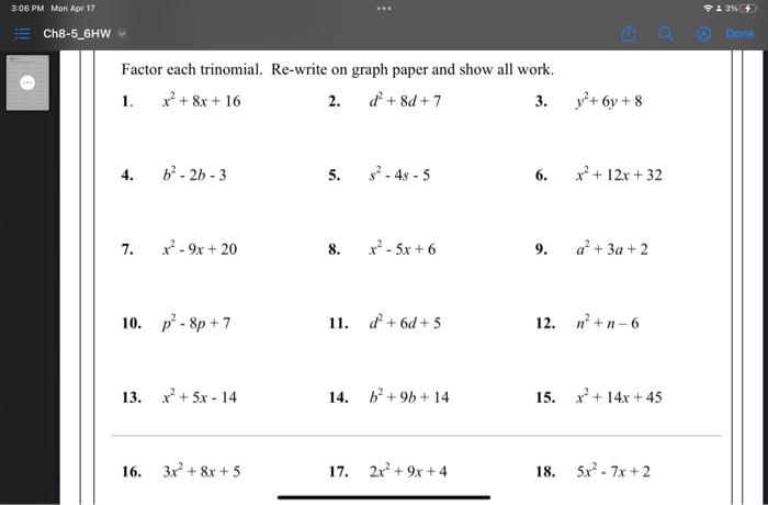 Solved so today i missed my math class due to me being sick | Chegg.com