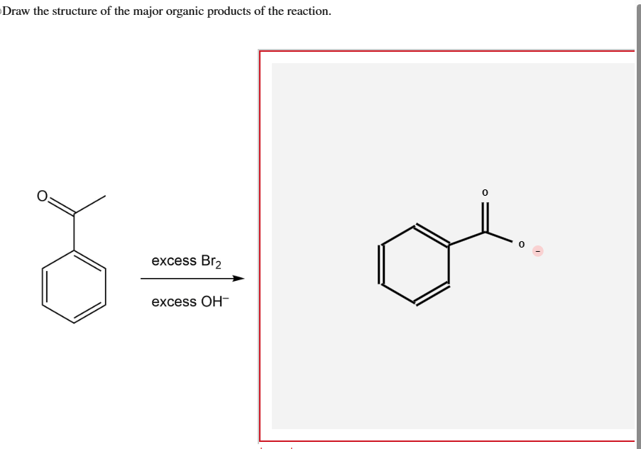 Solved Draw the structure of the major organic products of | Chegg.com