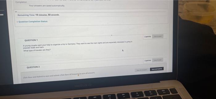 Solved ces Completion Remaining Time: 19 minutes, 50 | Chegg.com