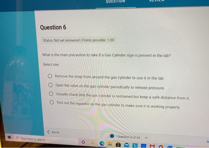 Solved QUES Question 6 Status: Not yet answered I Points | Chegg.com