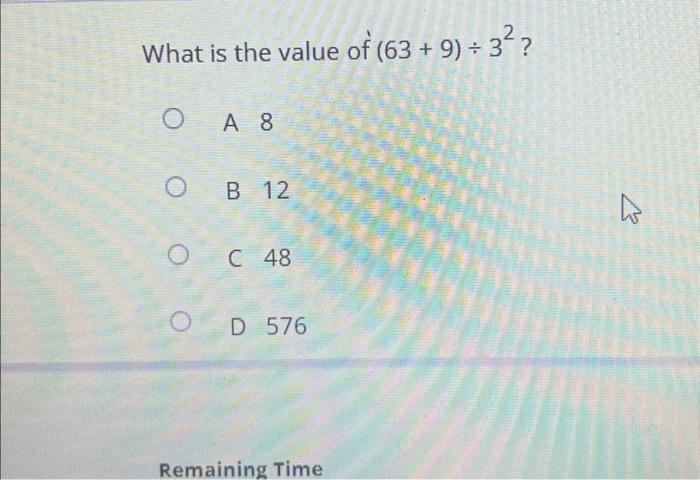 what is the value of 63 9 3 2