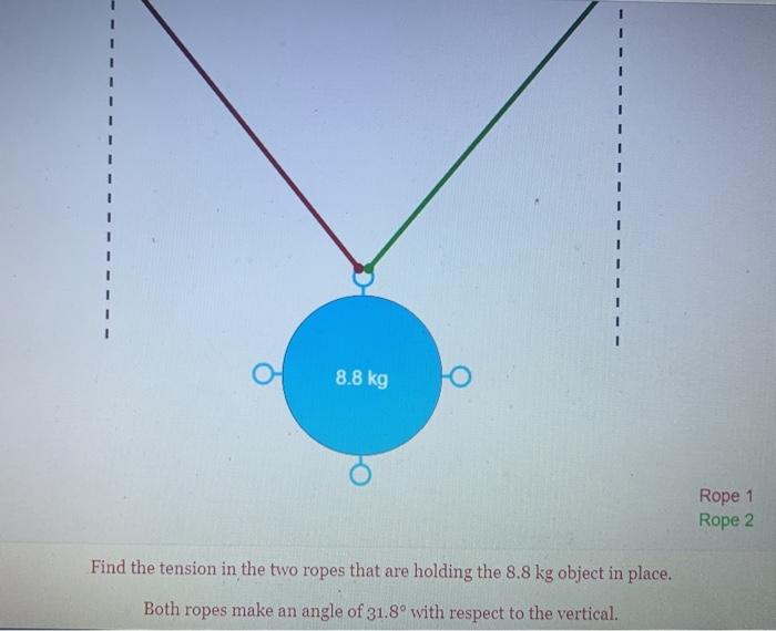 Solved In this program you will determine the tension in | Chegg.com