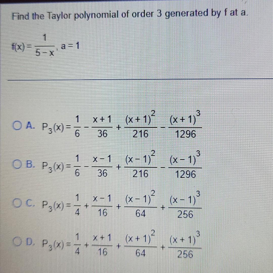 solved-find-the-taylor-polynomial-of-order-3-generated-by-f-chegg