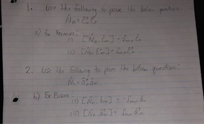 Solved 1 Use The Following To Prove In Ct Cr The Below Chegg Com