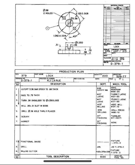 Solved Jig and fixture design for manufacturing Assignment | Chegg.com