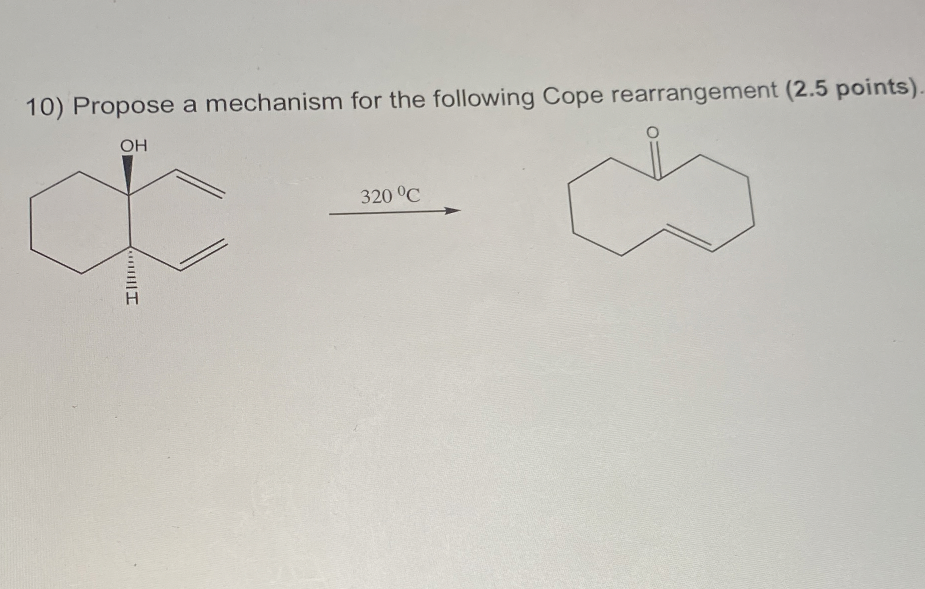 Solved Propose a mechanism for the following Cope | Chegg.com
