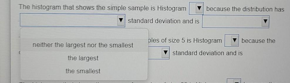 Solved One of the histograms given below is a histogram of a | Chegg.com