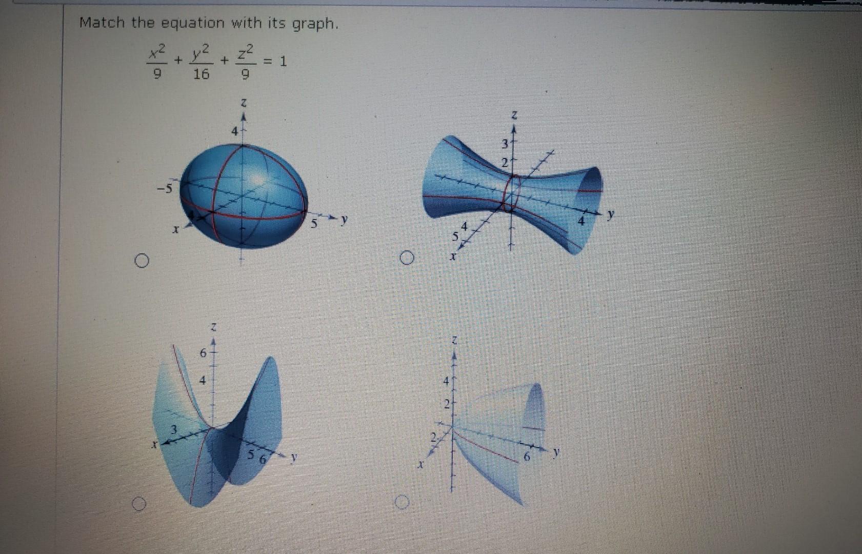 Match The Equation With Its Graph Chegg Com