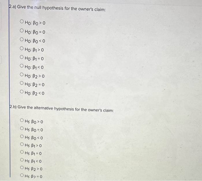 Solved An owner of an ice cream shop wants to determine the | Chegg.com