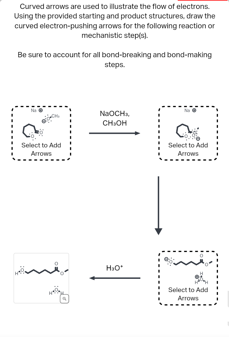Solved Curved arrows are used to illustrate the flow of | Chegg.com