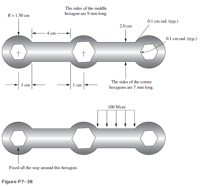 Design the bicycle wrench with the approximate dimensions  | Chegg.com