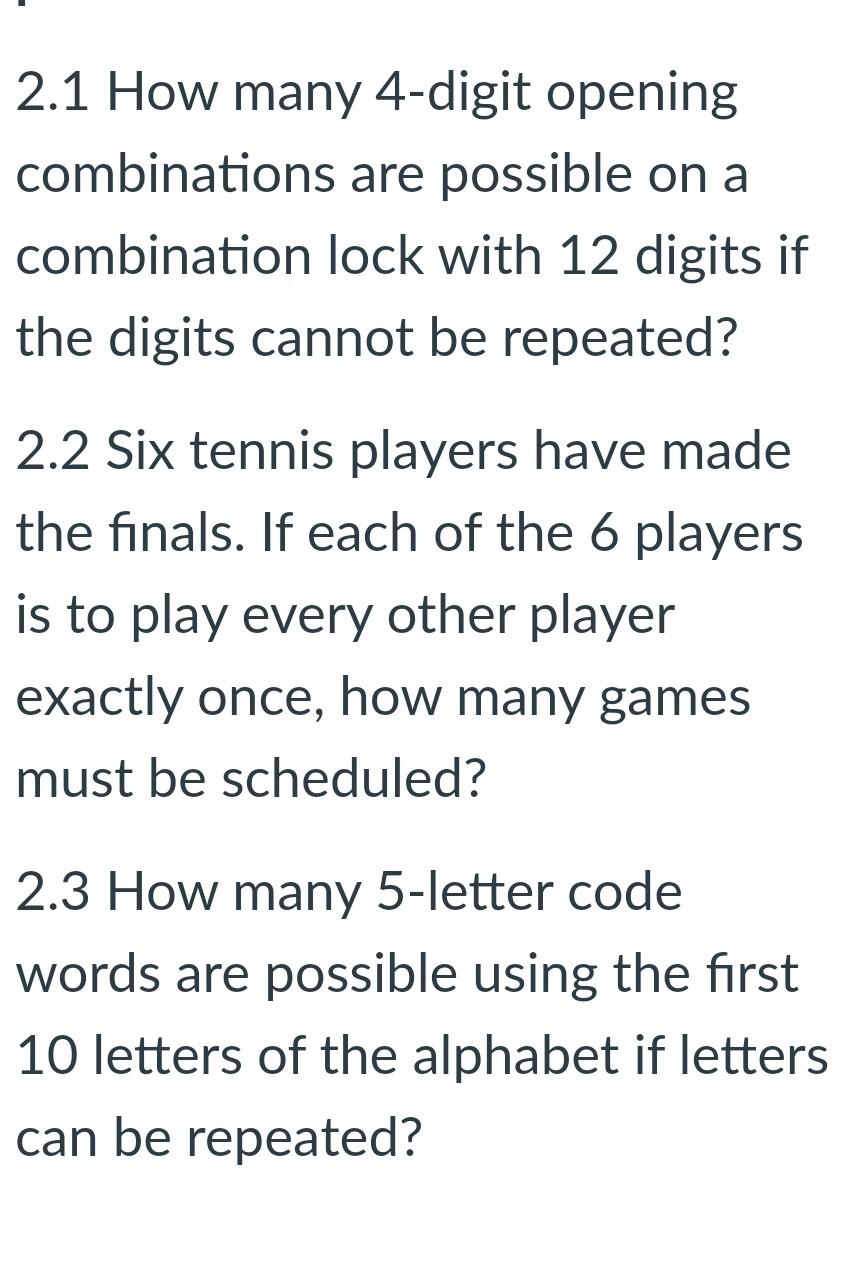 Digits How Many Combinations Discounts Dealers gbuhamovniki.ru