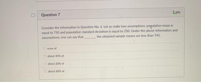 Solved 5 pts Question 6 Consider a large population with 2 | Chegg.com