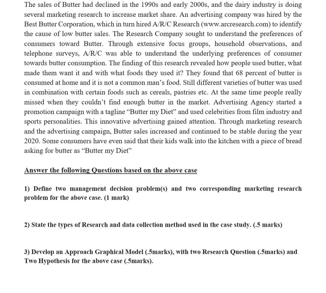 solved-the-sales-of-butter-had-declined-in-the-1990-s-and-chegg