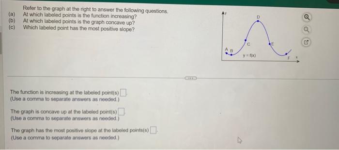 Solved (a) Refer to the graph at the right to answer the | Chegg.com