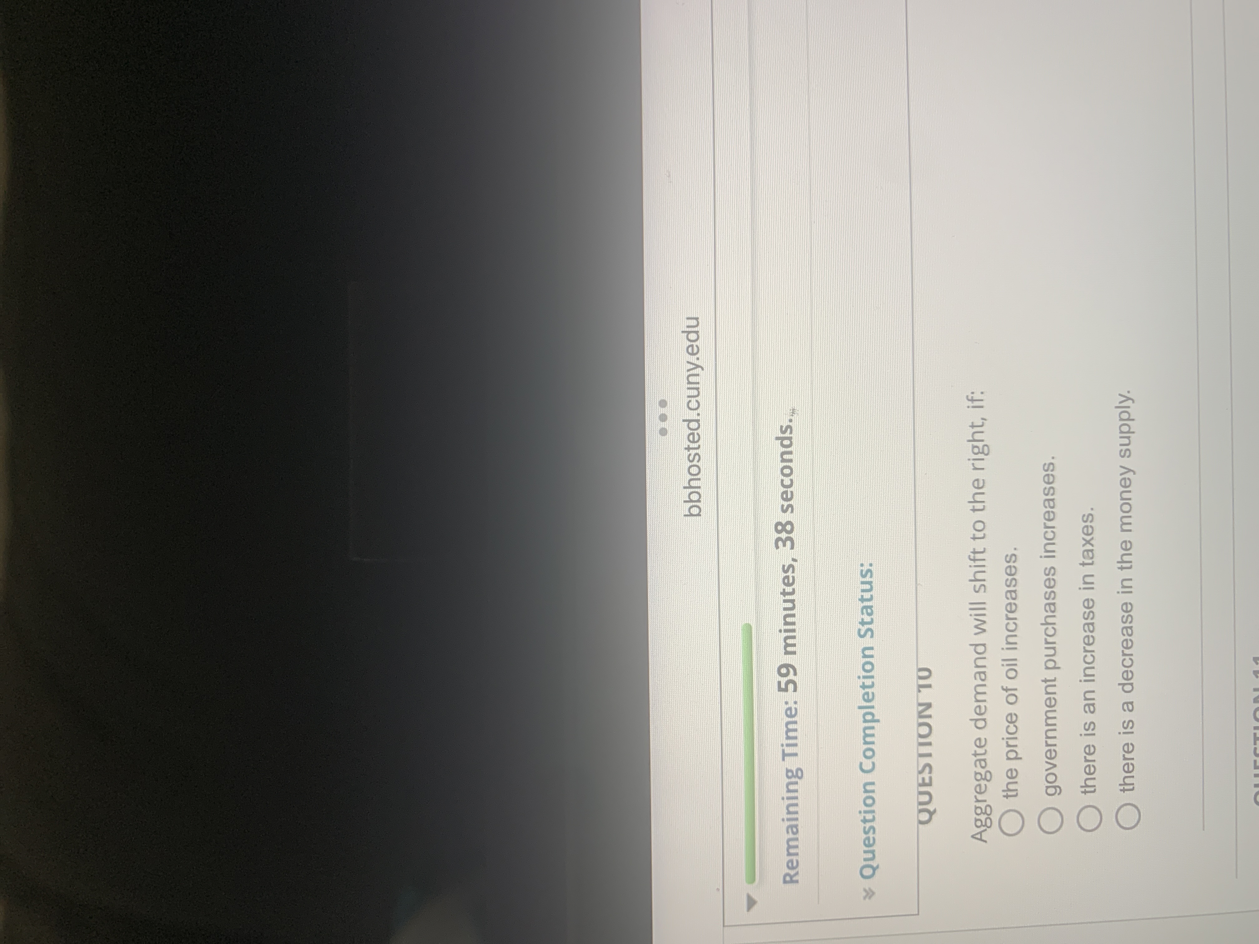 Solved Remaining Time: 59 ﻿minutes, 38 ﻿seconds.,~~ Question | Chegg.com