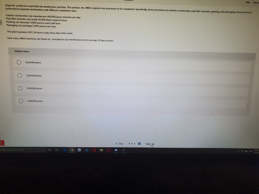 Solved Help Bryan Inc. produces a specialty top quality