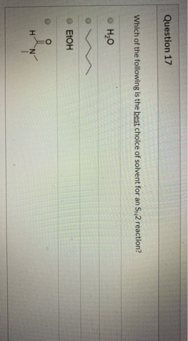 Solved Question 17 Which of the following is the best choice | Chegg.com
