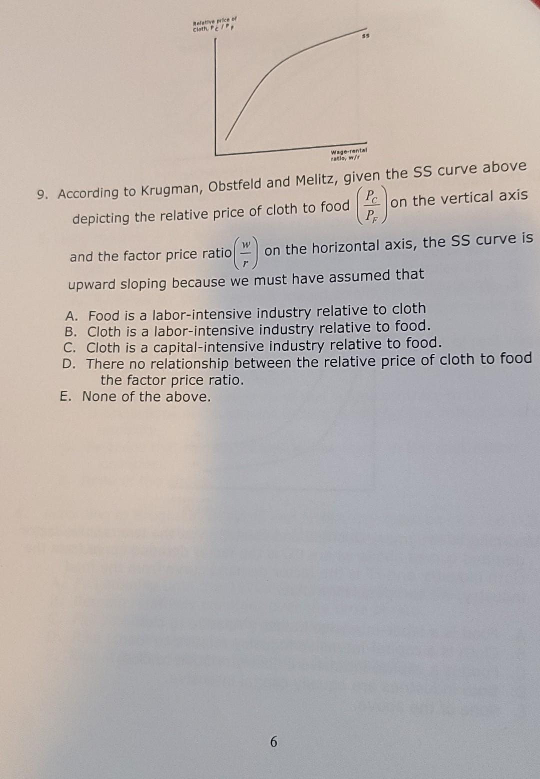 Solved Food Production Isovalue lines 7. In the diagram | Chegg.com