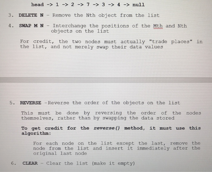 Solved I. Write a Java Class to Implement a Generic Linked | Chegg.com