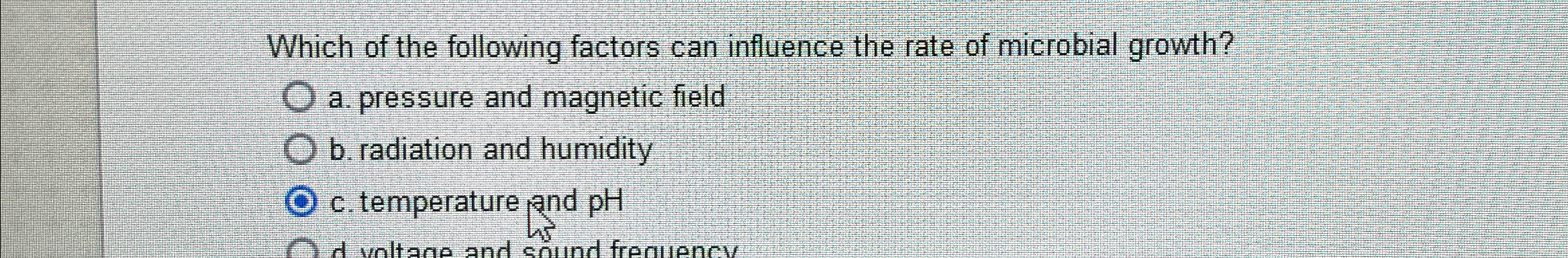 Solved Which of the following factors can influence the rate | Chegg.com