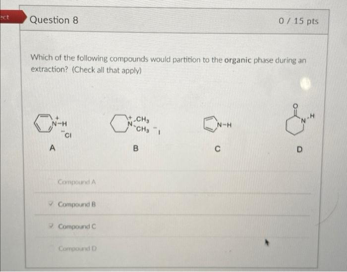 Solved ect Question 7 0 / 15 pts Which of the following | Chegg.com