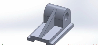 design of a 3d part using solidworks and show all the | Chegg.com