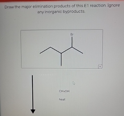 Solved Draw The Two Major Elimination Products Of This E Chegg Com