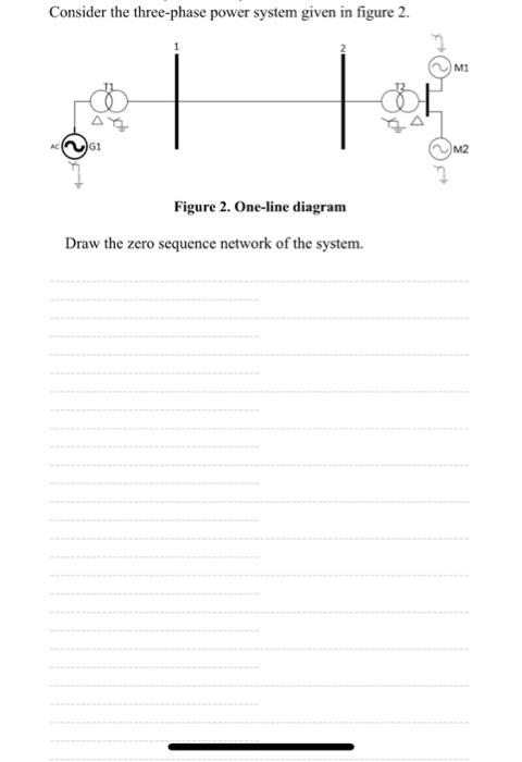 Solved Consider the three-phase power system given in figure | Chegg.com