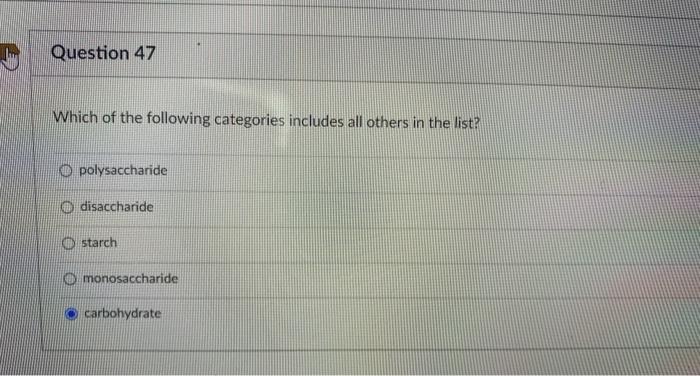 Solved Question 46 What is the molecule illustrated below in | Chegg.com