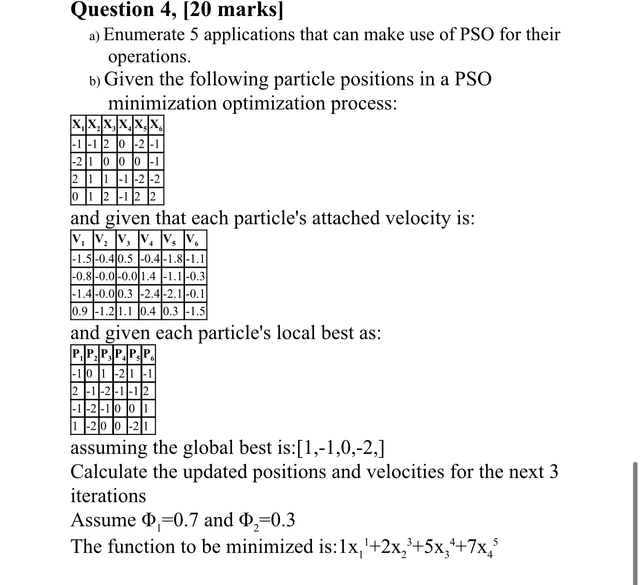 Solved Question Marks A Enumerate Applications Chegg Com