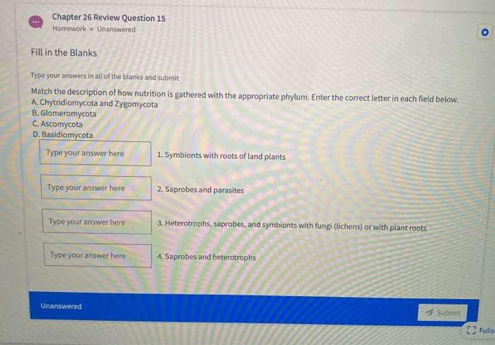 Solved Chapter 26 Review Question 15 Homework – Unanswered | Chegg.com