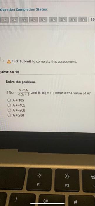 Solved Question Completion Status: Click Submit to complete | Chegg.com